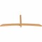 Ekena Millwork Bellingham Timber Gable Bracket, Western Red Cedar, 96"W x 36"H x 3 1/2"D x 3 1/2"F, 9/12 Pitch GBW096X36X0404BEL00SWR - alternate 2